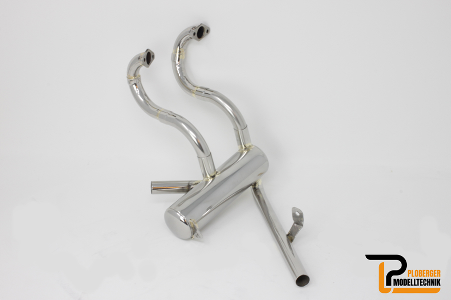Stainless steel silencer IL155 CARF Racer/Mustang