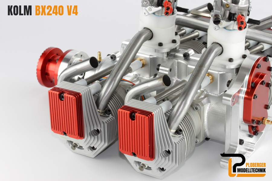 BX240 V4 4-cylinder twin boxer engine