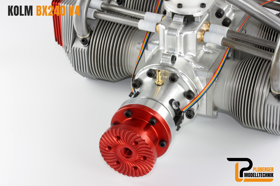 BX240 V4 4-cylinder twin boxer engine