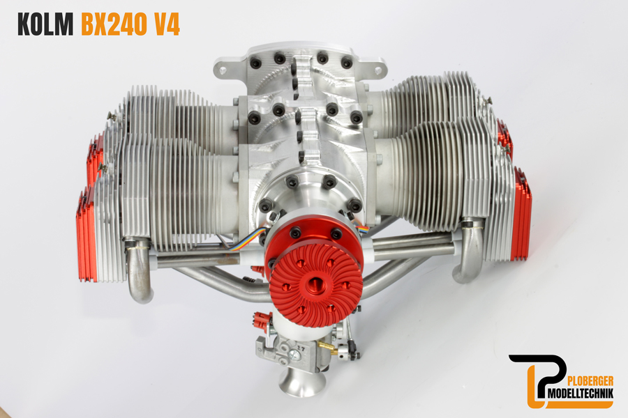 BX240 V4 4-cylinder twin boxer engine