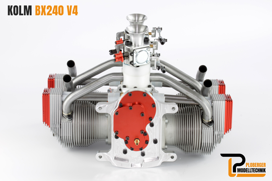 BX240 V4 4-cylinder twin boxer engine