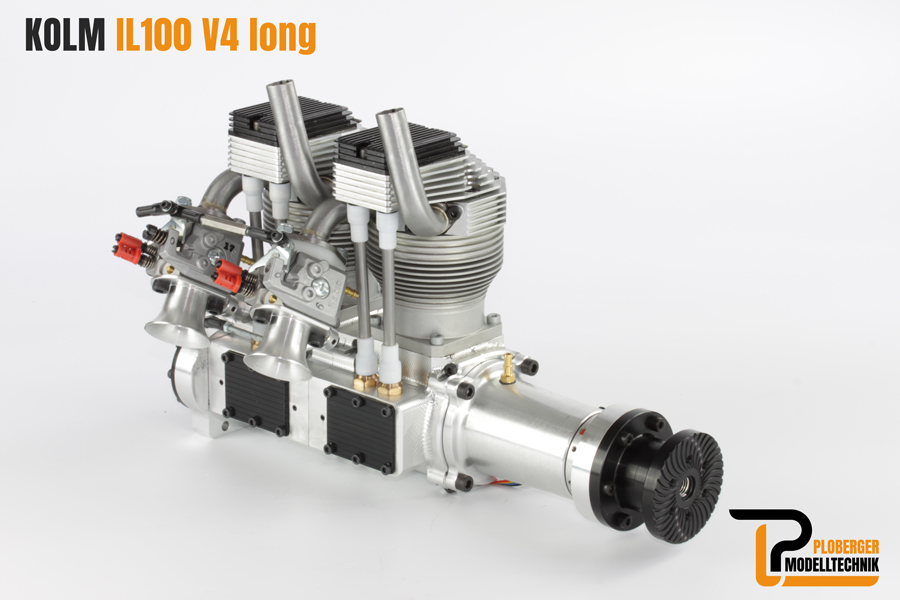 IL100 V4 inline engine 2 cylinder
